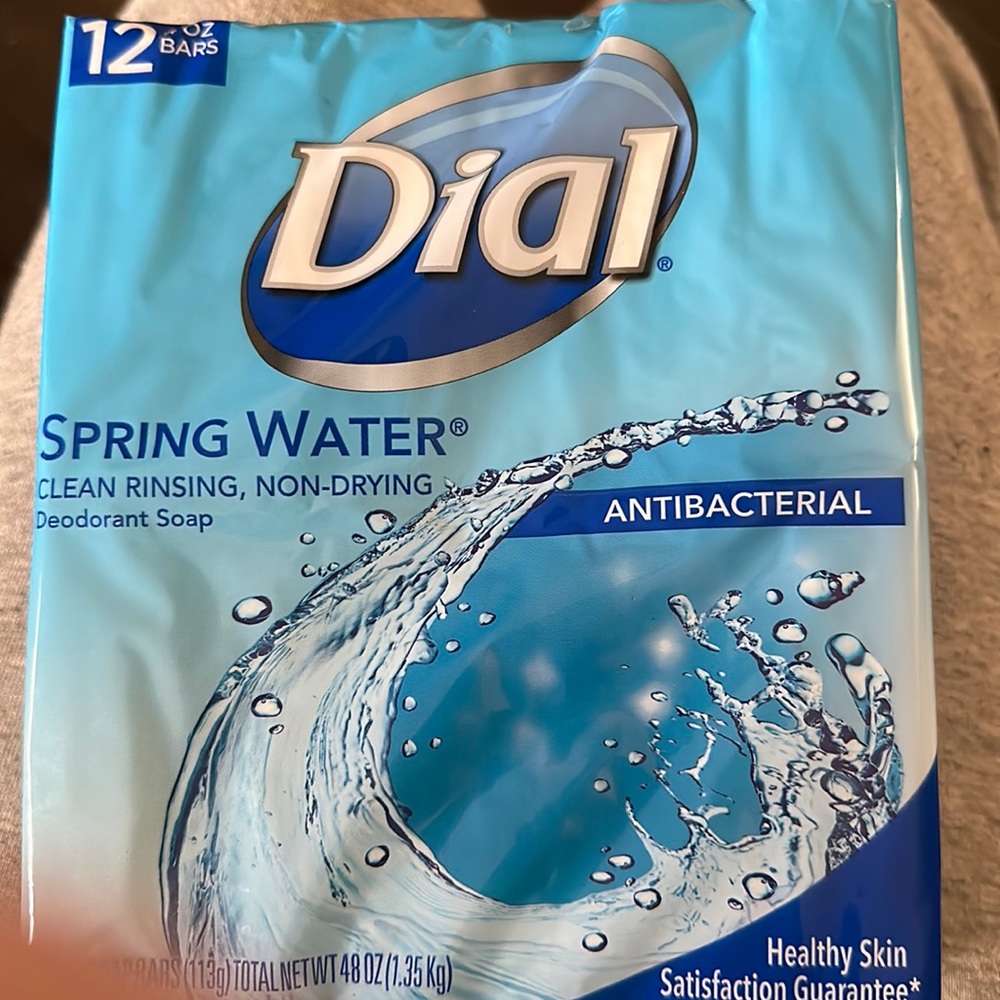 Dial soap, 48 bars total) 4 packs of 12 bars each pack